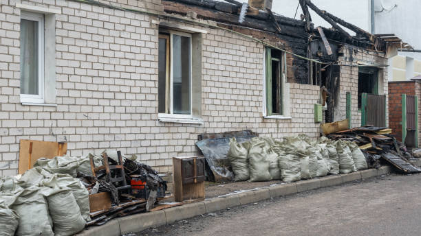 Professional Soot Cleanup technician working in Merchantville, NJ